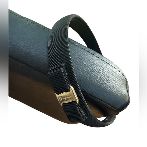 Salvatore Ferragamo Vara Bow headband black/gold - Picture 3 of 5